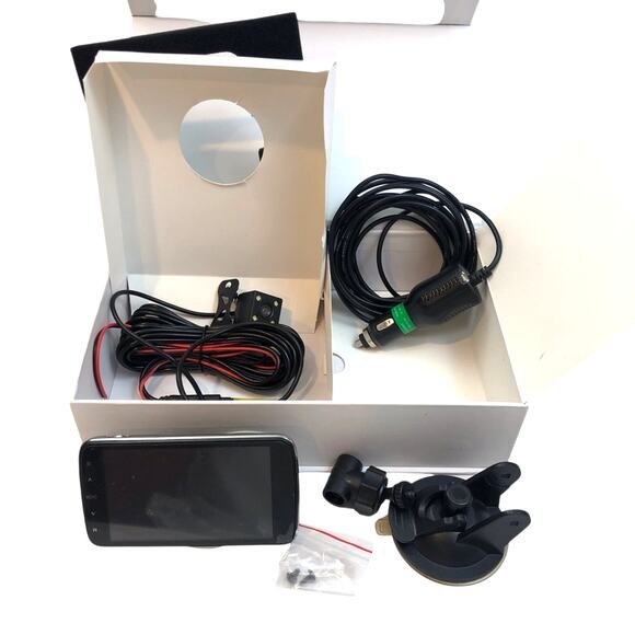 Sendow Tek Car Dash Camera HD Dual Lens Card DVR Front and Back 4.5 inch screen - Picture 10 of 16